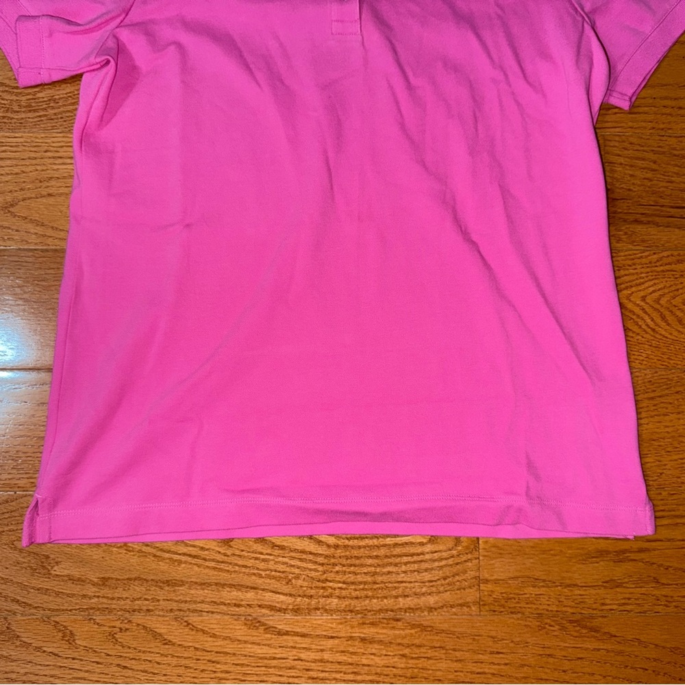 Women’s Land’s End Pink Polo Shirt - Size Small - Picture 2 of 8